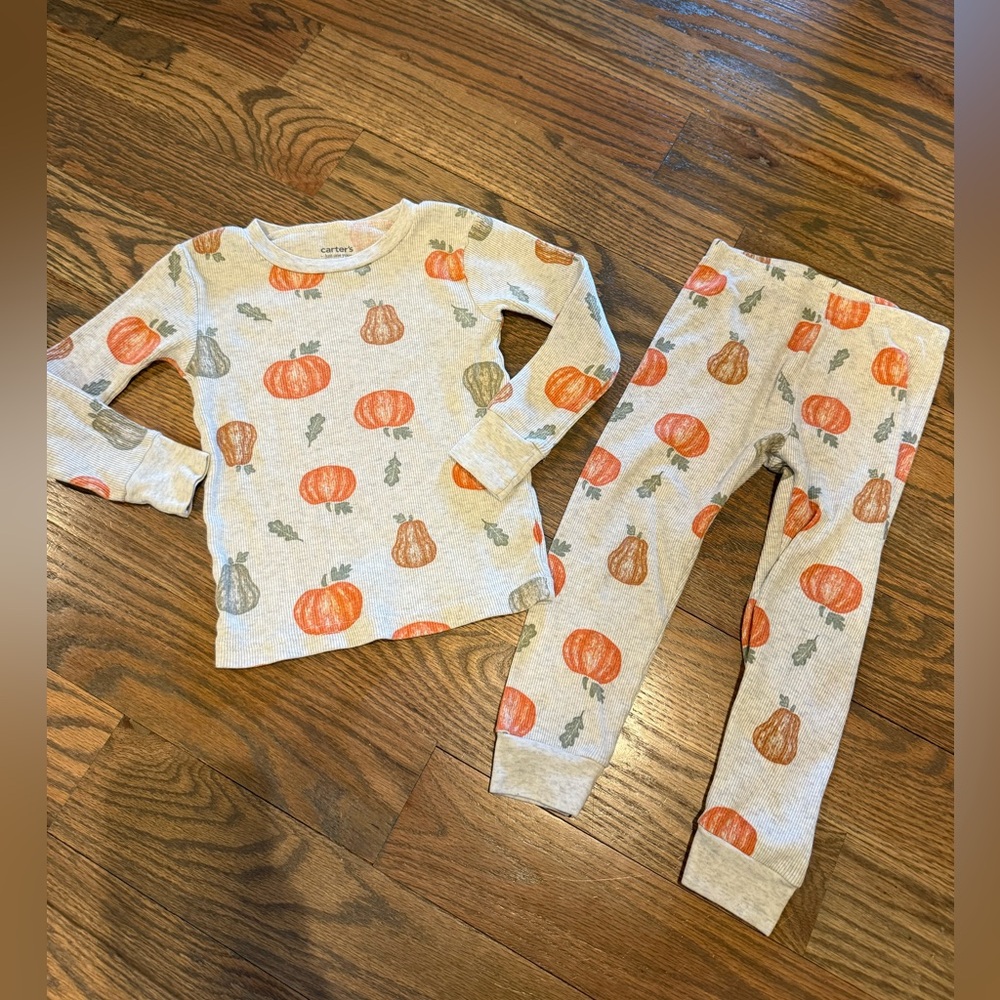 Carter's Pumpkin Pajamas